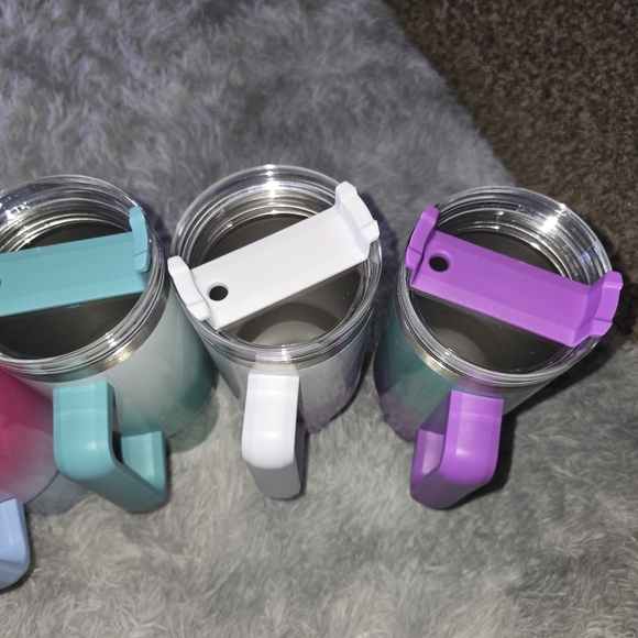 ✨️Stainless Steel 40oz Ombre Sparkle Tumbers (BRAND NEW)✨️ - Picture 7 of 7